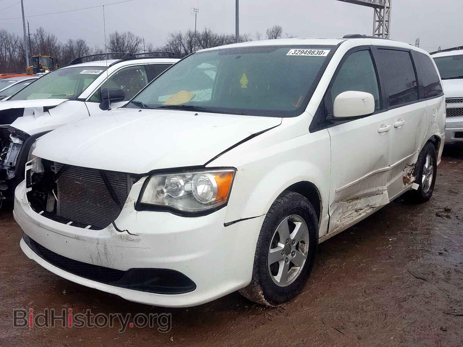 2012 DODGE CARAVAN - VIN: 2C4RDGCG7CR229704 - Фото 2