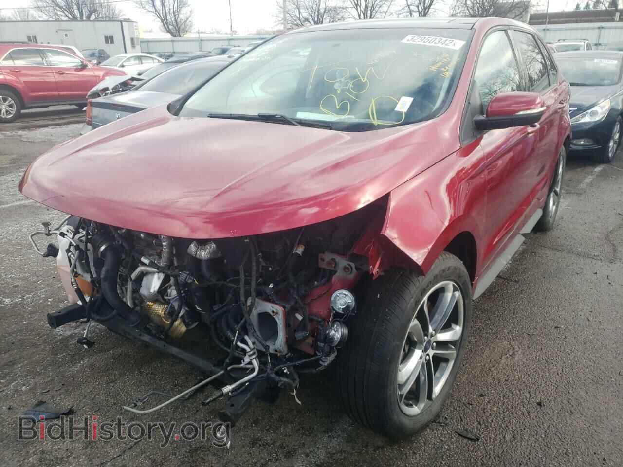 2015 FORD EDGE - VIN: 2FMTK4AP6FBC19753 - Фото 2