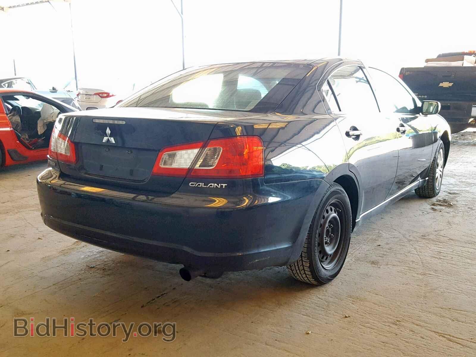2009 MITSUBISHI GALANT - VIN: 4A3AB36F69E037885 - Фото 4