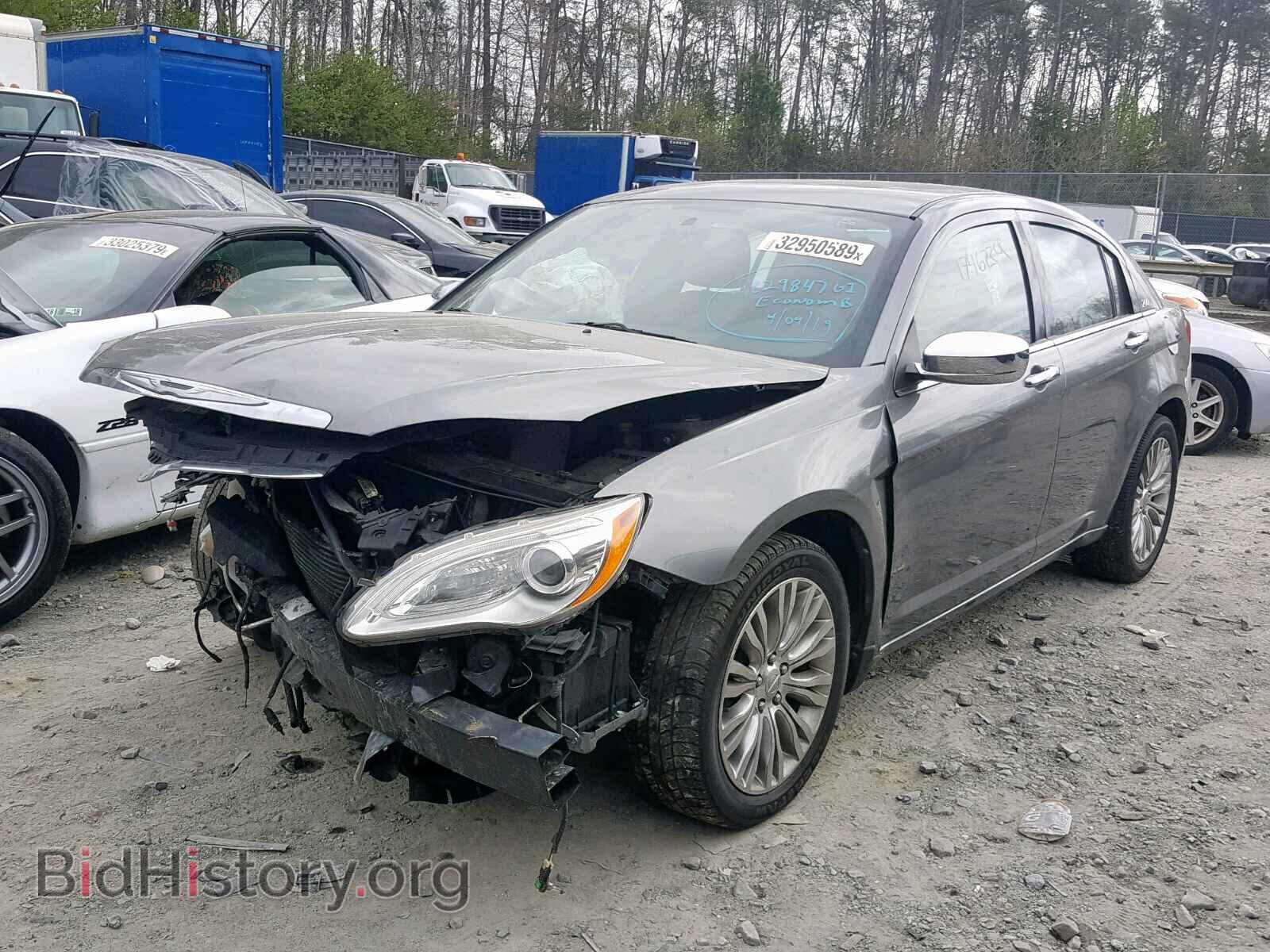 2012 CHRYSLER 200 - VIN: 1C3CCBCG5CN326932 - Фото 2