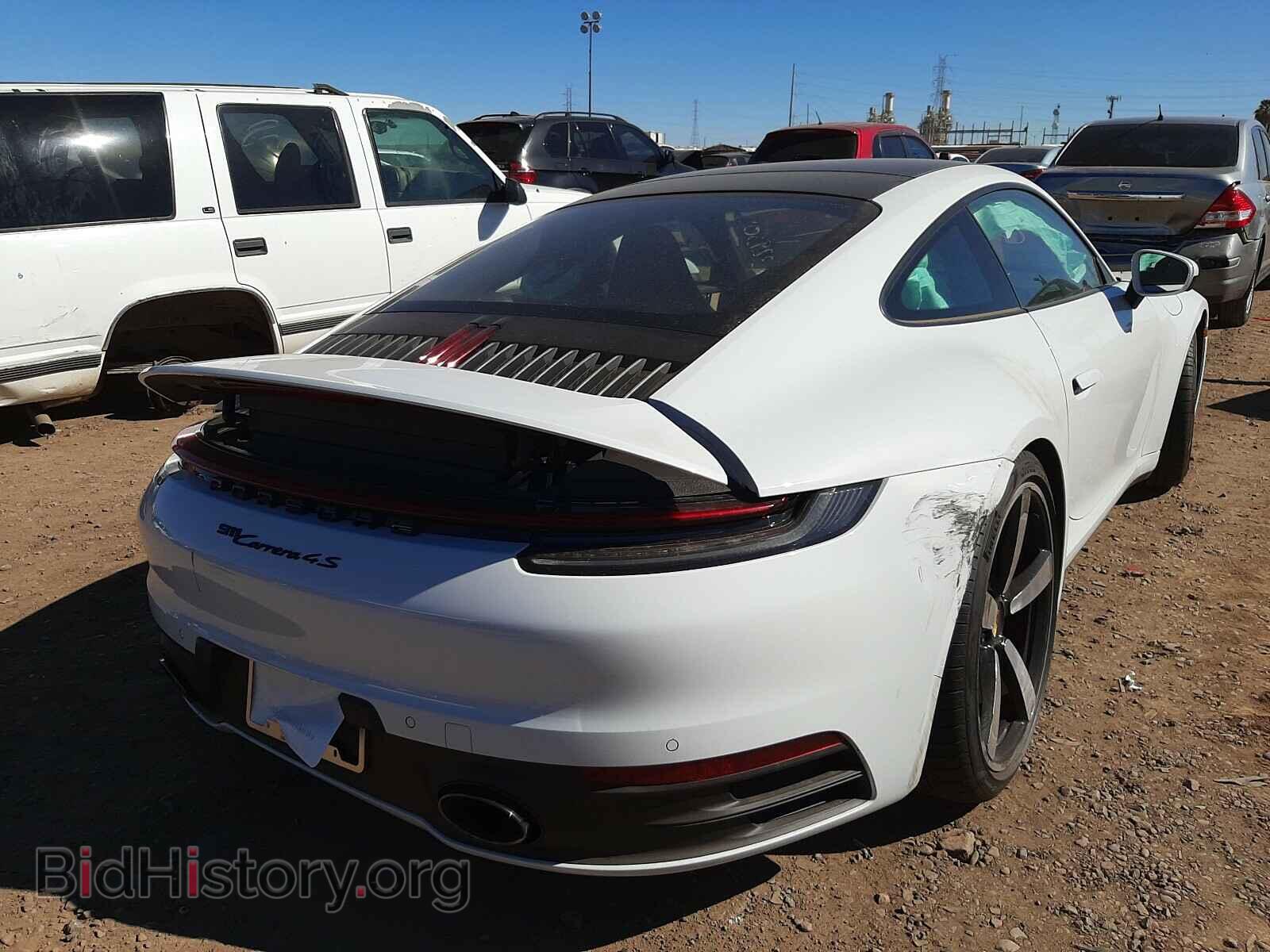 2021 PORSCHE 911 - VIN: WP0AB2AP1MS221110 - Фото 4