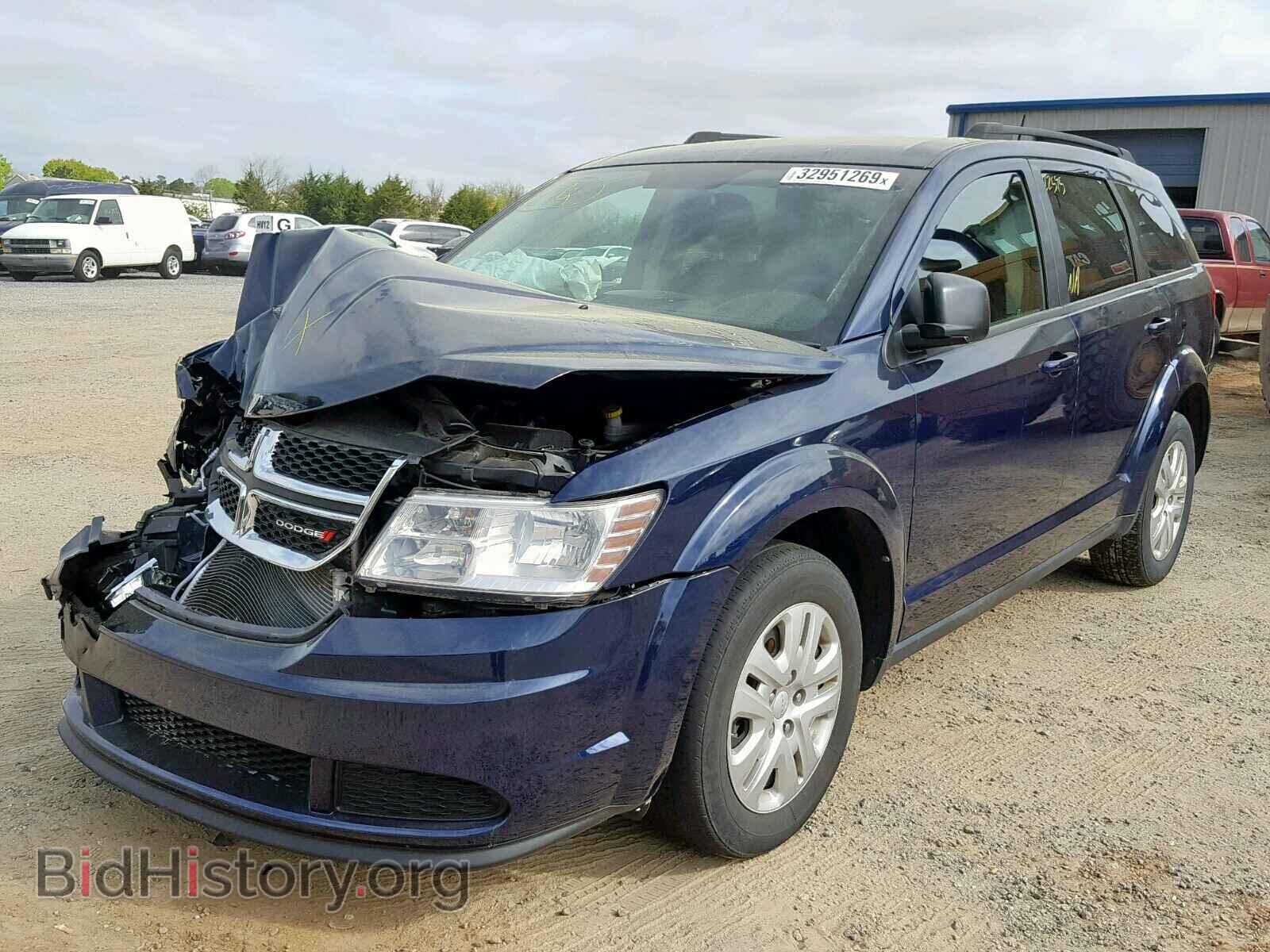 2017 DODGE JOURNEY SE - VIN: 3C4PDCAB2HT506528 - Фото 2