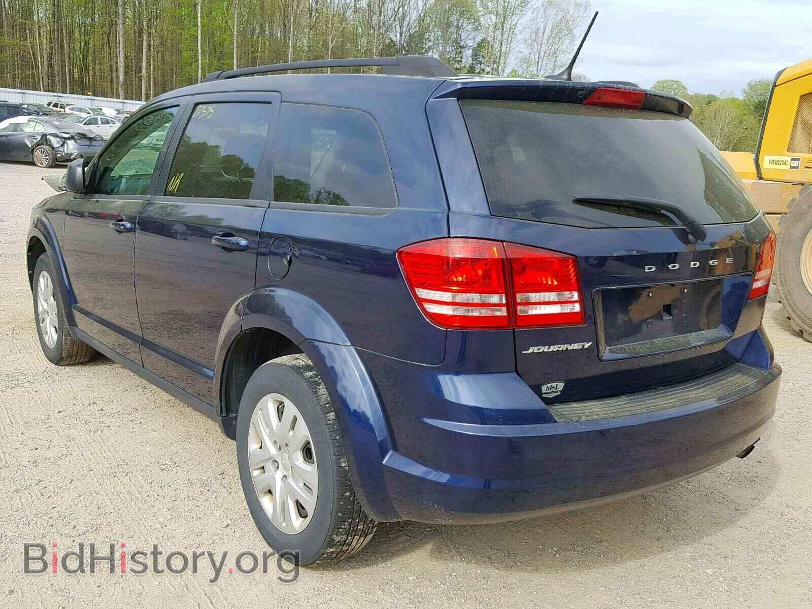 2017 DODGE JOURNEY SE - VIN: 3C4PDCAB2HT506528 - Фото 3
