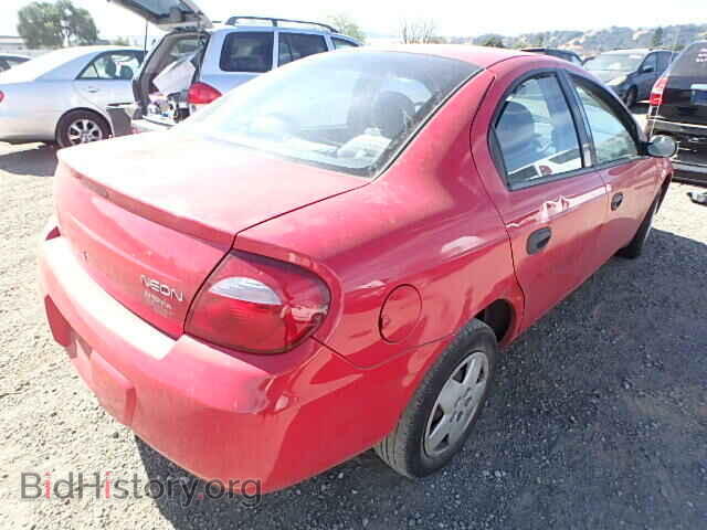 2005 DODGE NEON - VIN: 1B3ES26C45D238304 - Фото 4