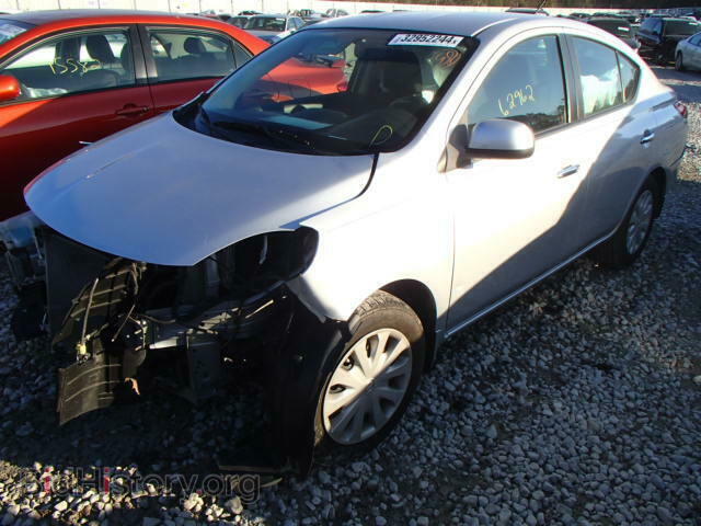 2012 NISSAN VERSA - VIN: 3N1CN7AP1CL857151 - Photo 2