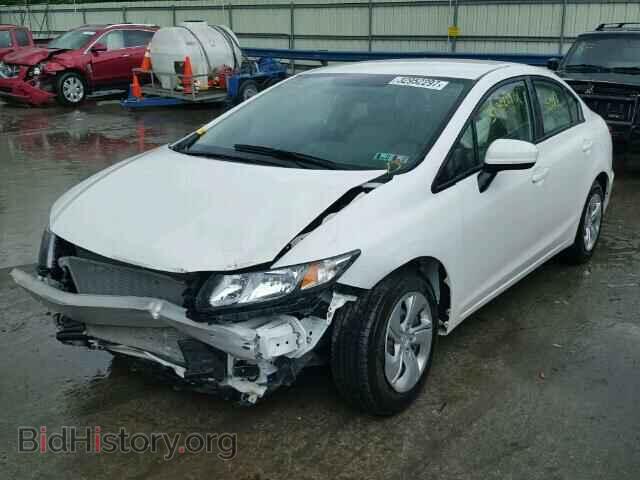 2014 HONDA CIVIC - VIN: 2HGFB2F55EH553895 - Фото 2