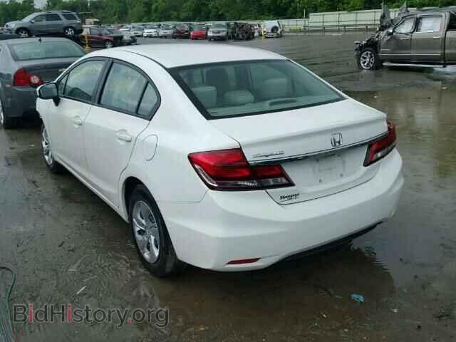 2014 HONDA CIVIC - VIN: 2HGFB2F55EH553895 - Фото 3
