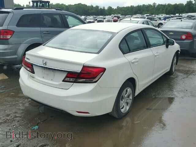 2014 HONDA CIVIC - VIN: 2HGFB2F55EH553895 - Фото 4