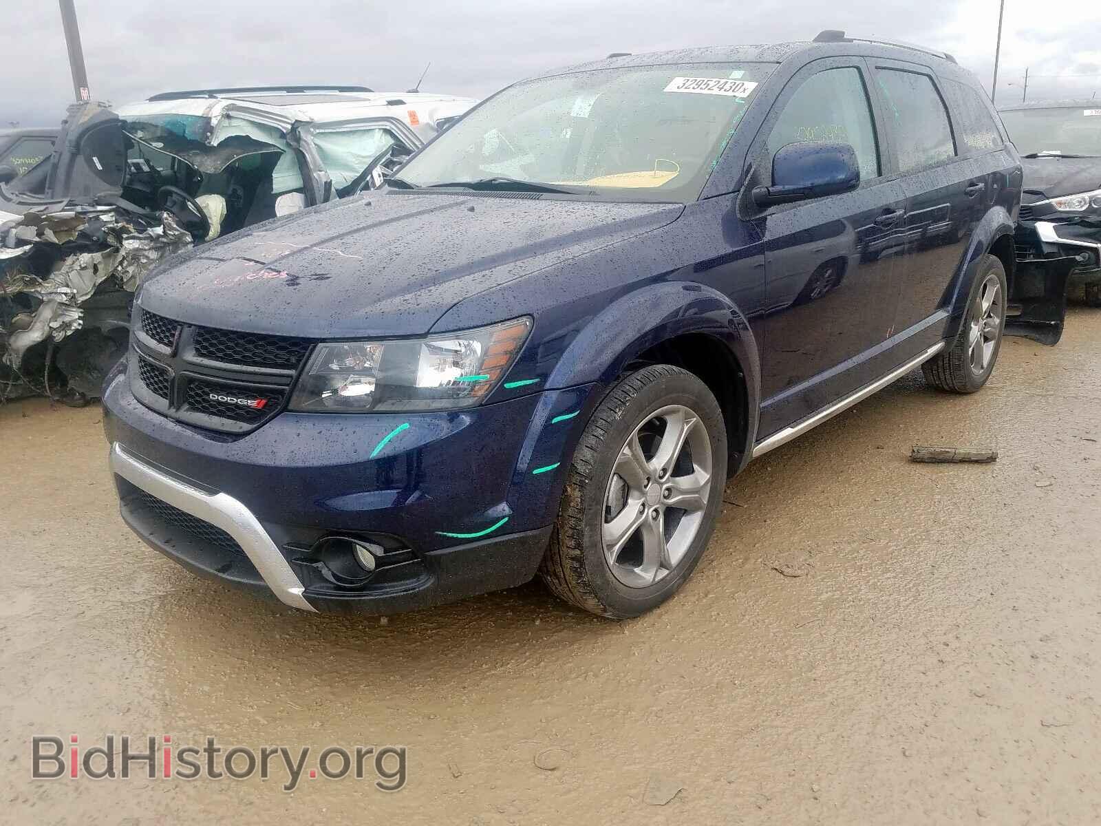 2017 DODGE JOURNEY - VIN: 3C4PDCGG6HT648089 - Фото 2