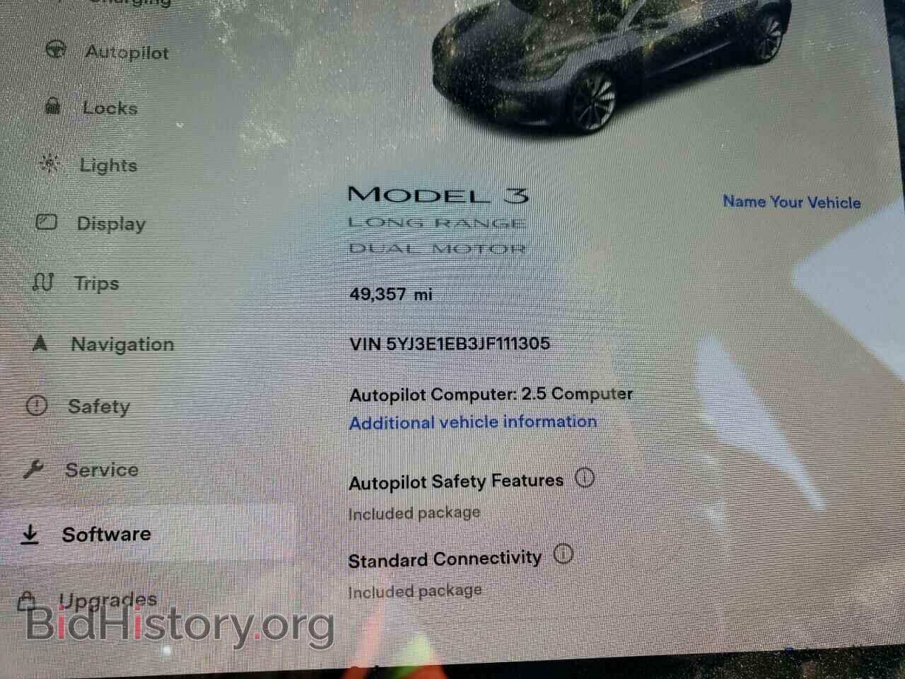 2018 TESLA MODEL 3 - VIN: 5YJ3E1EB3JF111305 - Photo 8