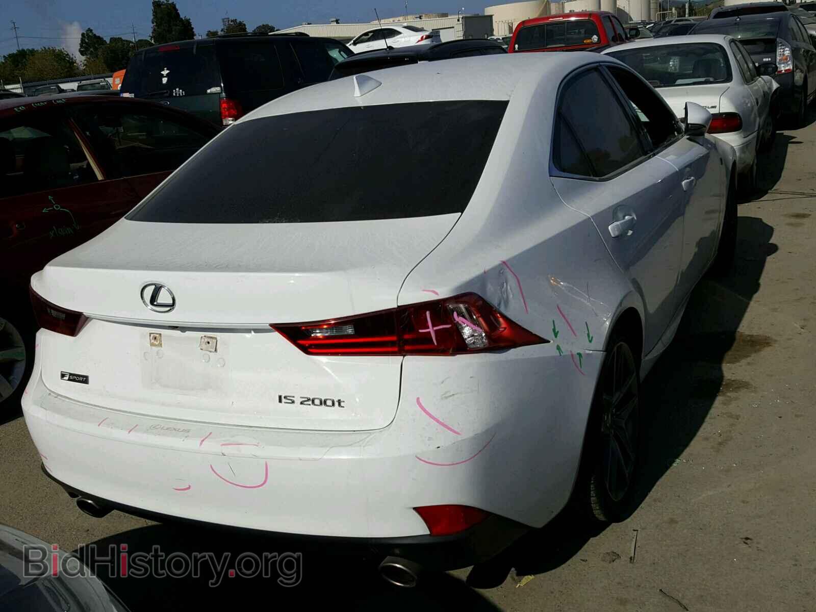 2016 LEXUS IS - VIN: JTHBA1D23G5011786 - Фото 4