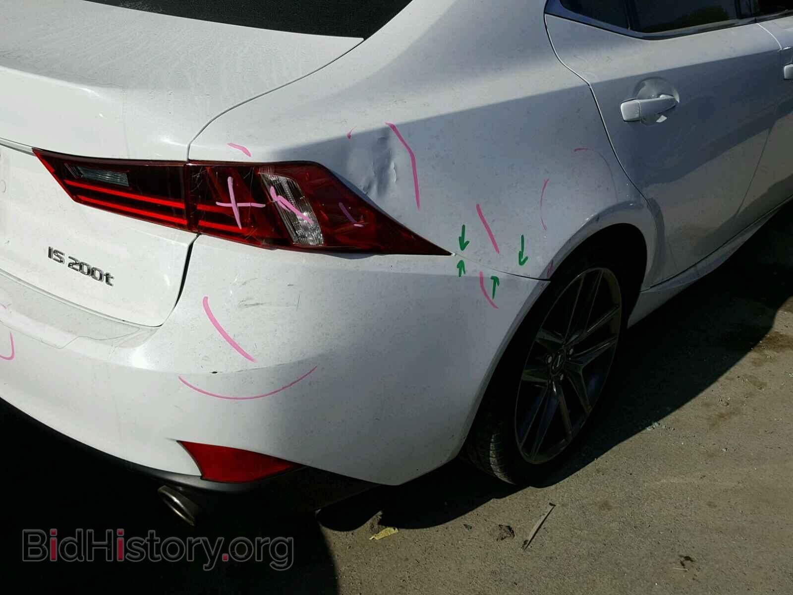 2016 LEXUS IS - VIN: JTHBA1D23G5011786 - Фото 9