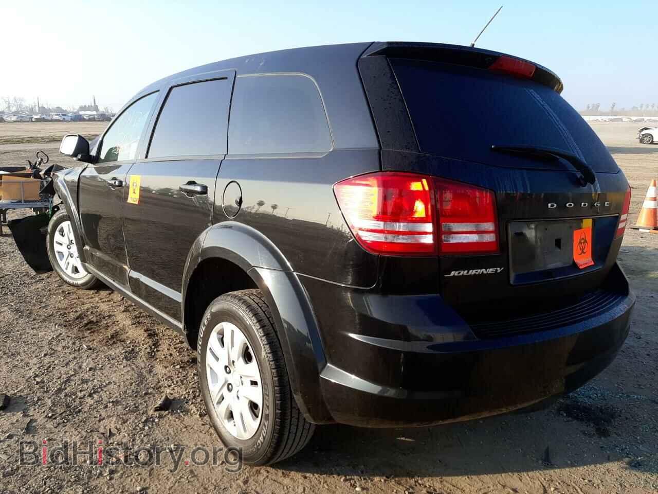 2014 DODGE JOURNEY - VIN: 3C4PDCAB8ET216628 - Фото 3