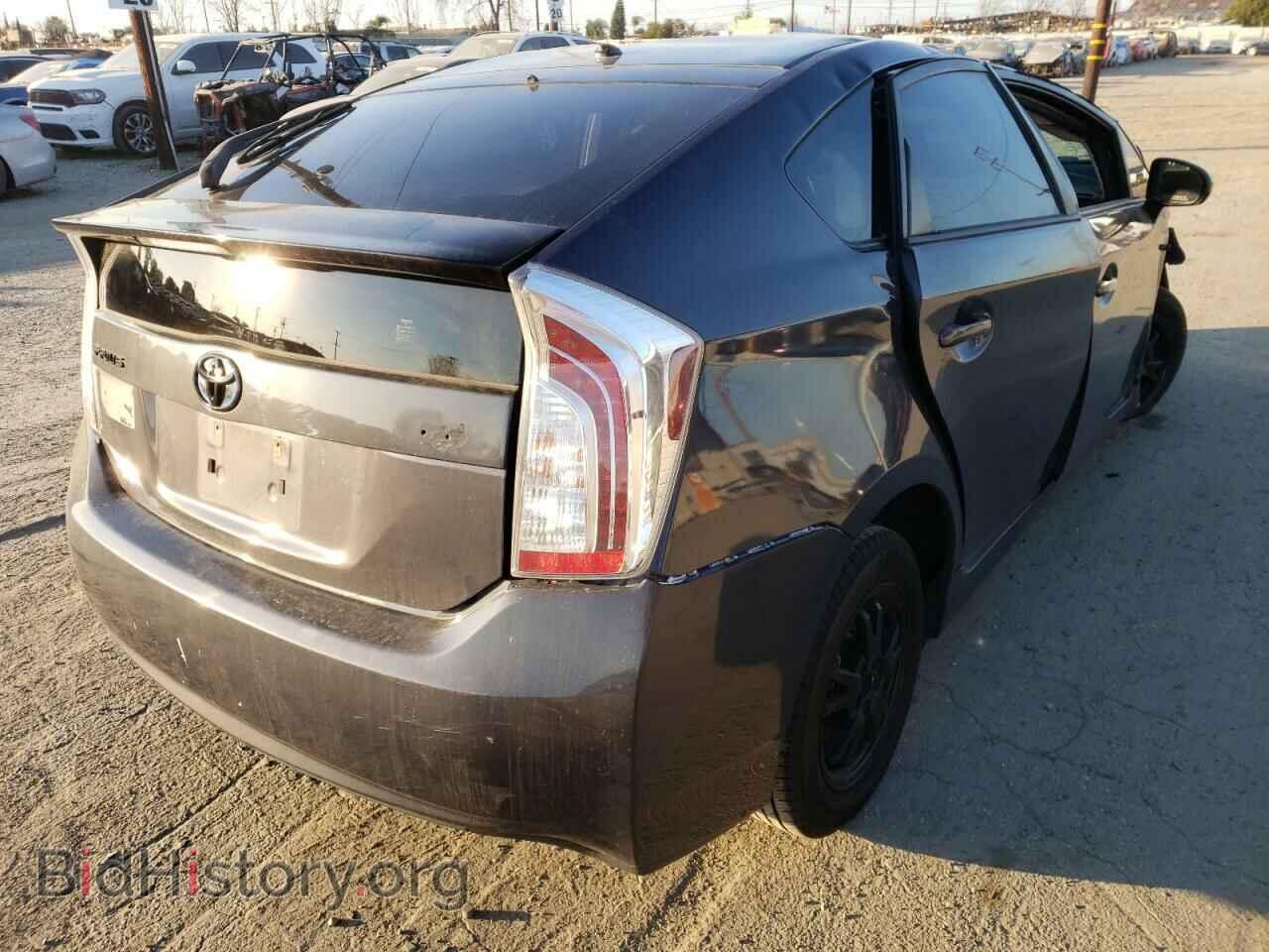 2014 TOYOTA PRIUS - VIN: JTDKN3DU2E0361018 - Фото 4