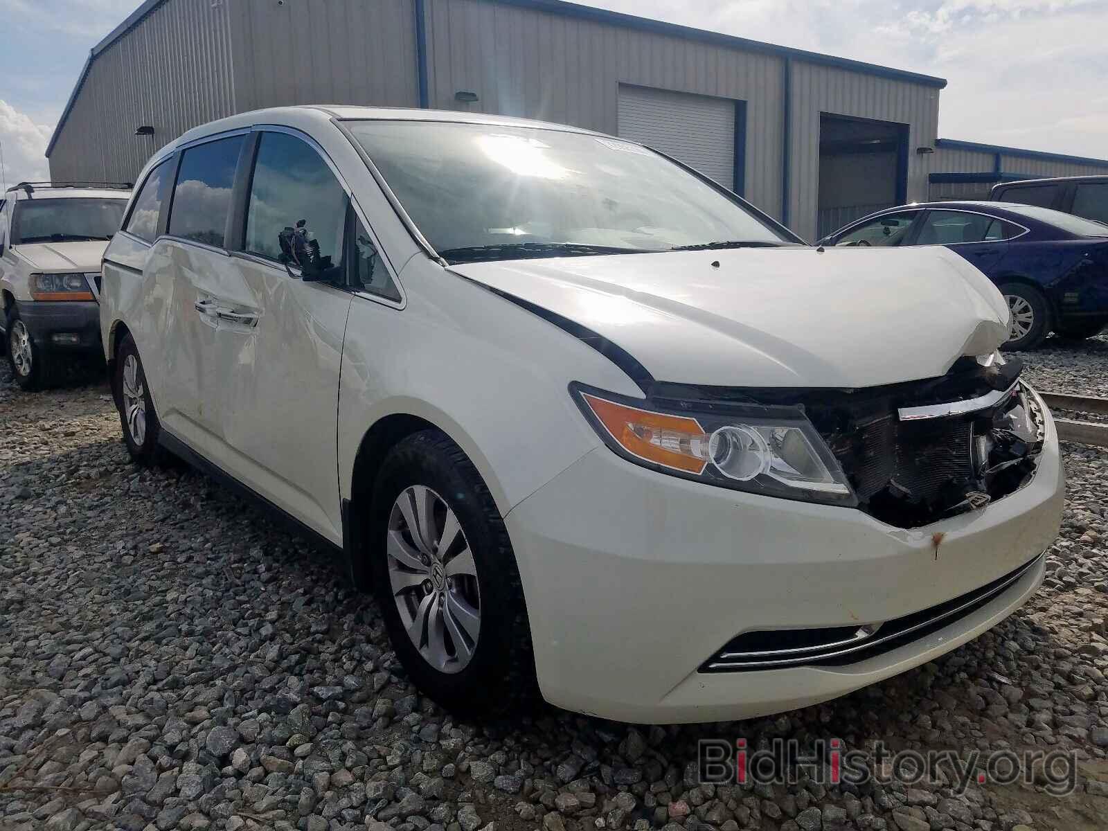 Фотография 5FNRL5H68EB082329 - HONDA ODYSSEY EX 2014