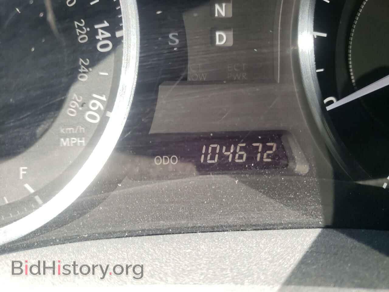 2010 LEXUS IS - VIN: JTHFE2C2XA2504418 - Фото 8