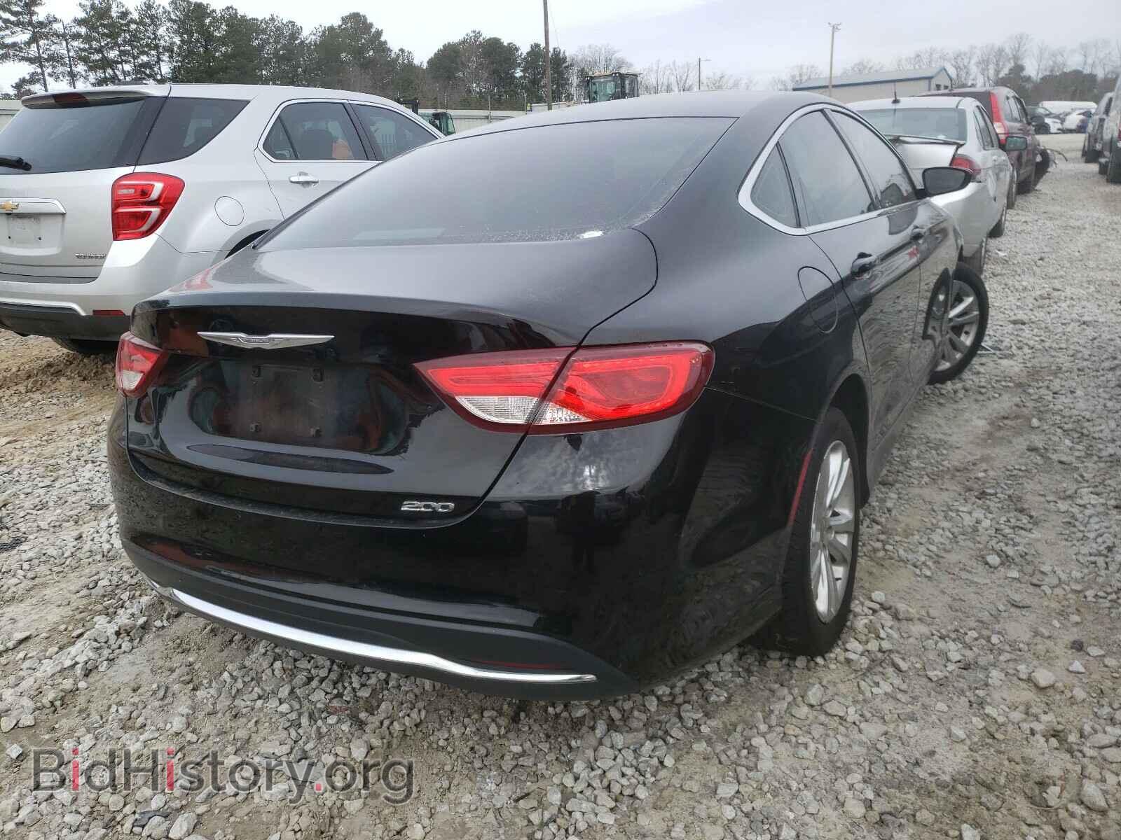 2015 CHRYSLER 200 - VIN: 1C3CCCAB2FN730384 - Фото 4
