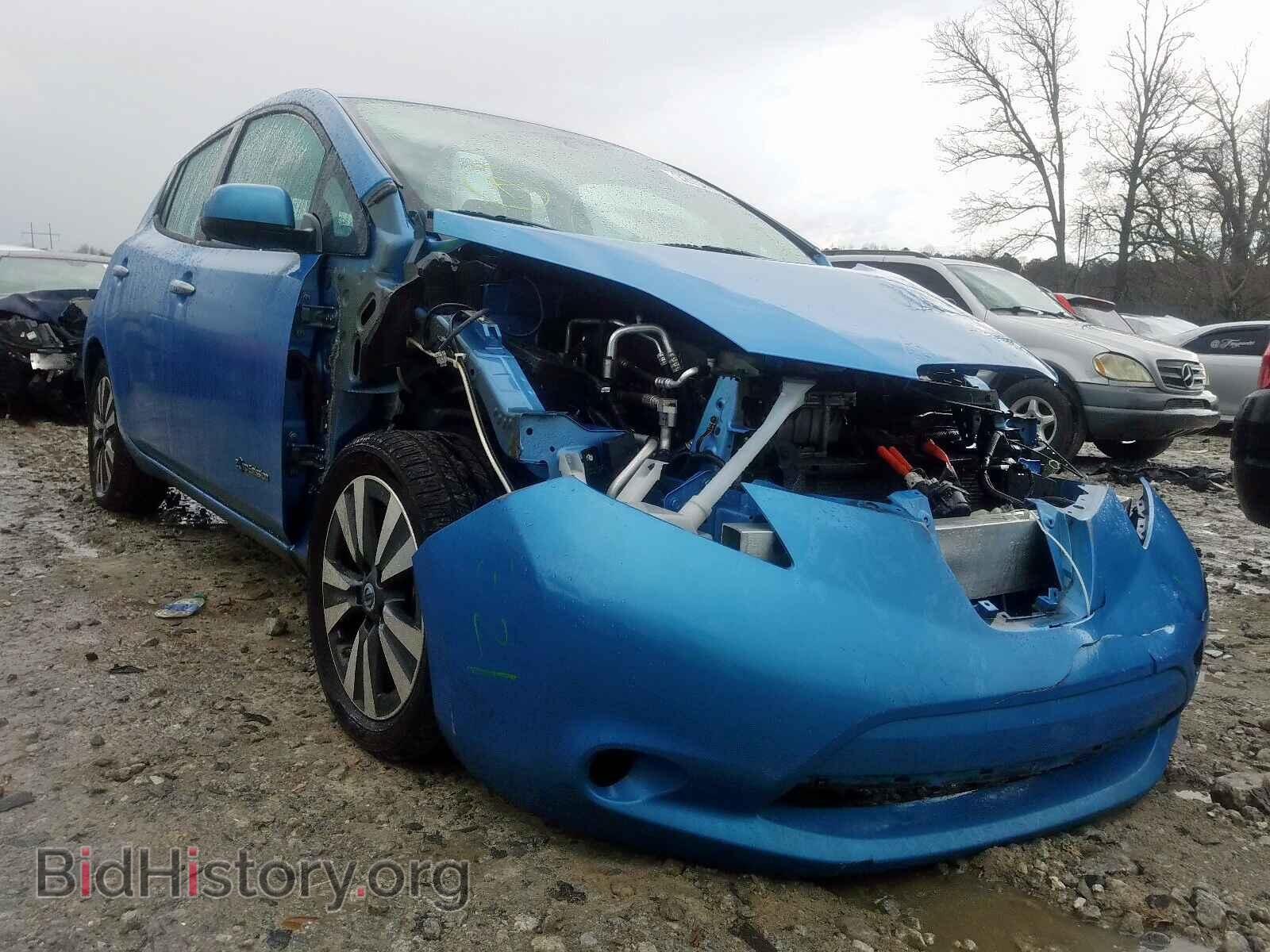 Photo 1N4AZ0CP4EC336765 - NISSAN LEAF 2014