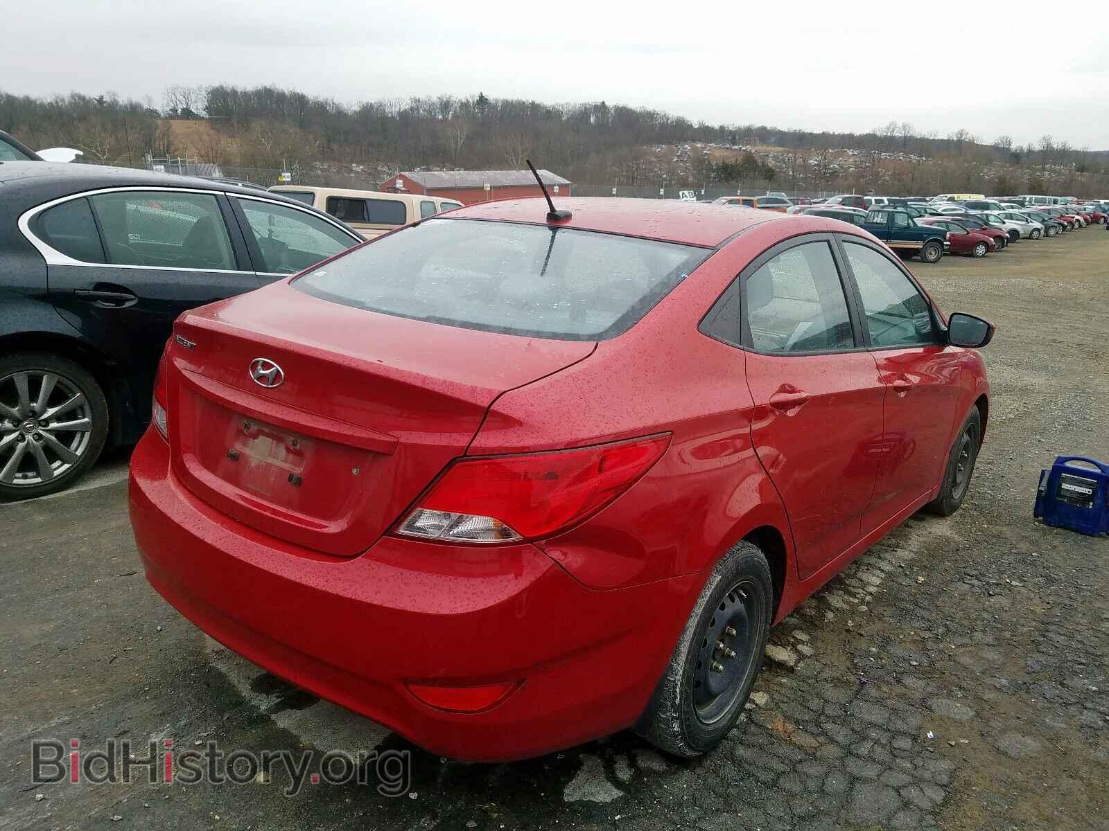 2015 HYUNDAI ACCENT - VIN: KMHCT4AE4FU923617 - Фото 4