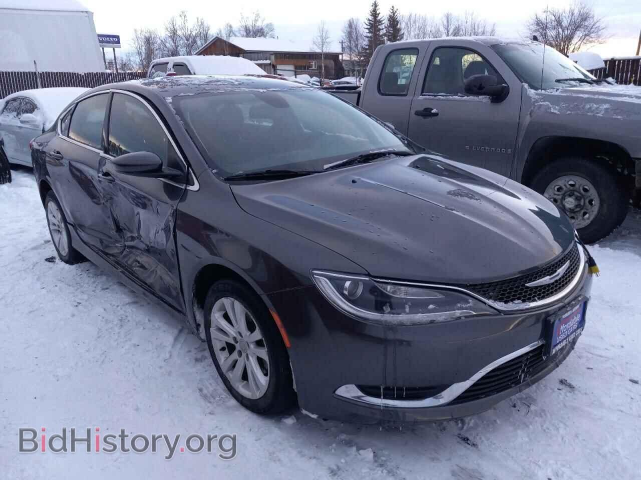 Фотография 1C3CCCAB1FN605084 - CHRYSLER 200 2015