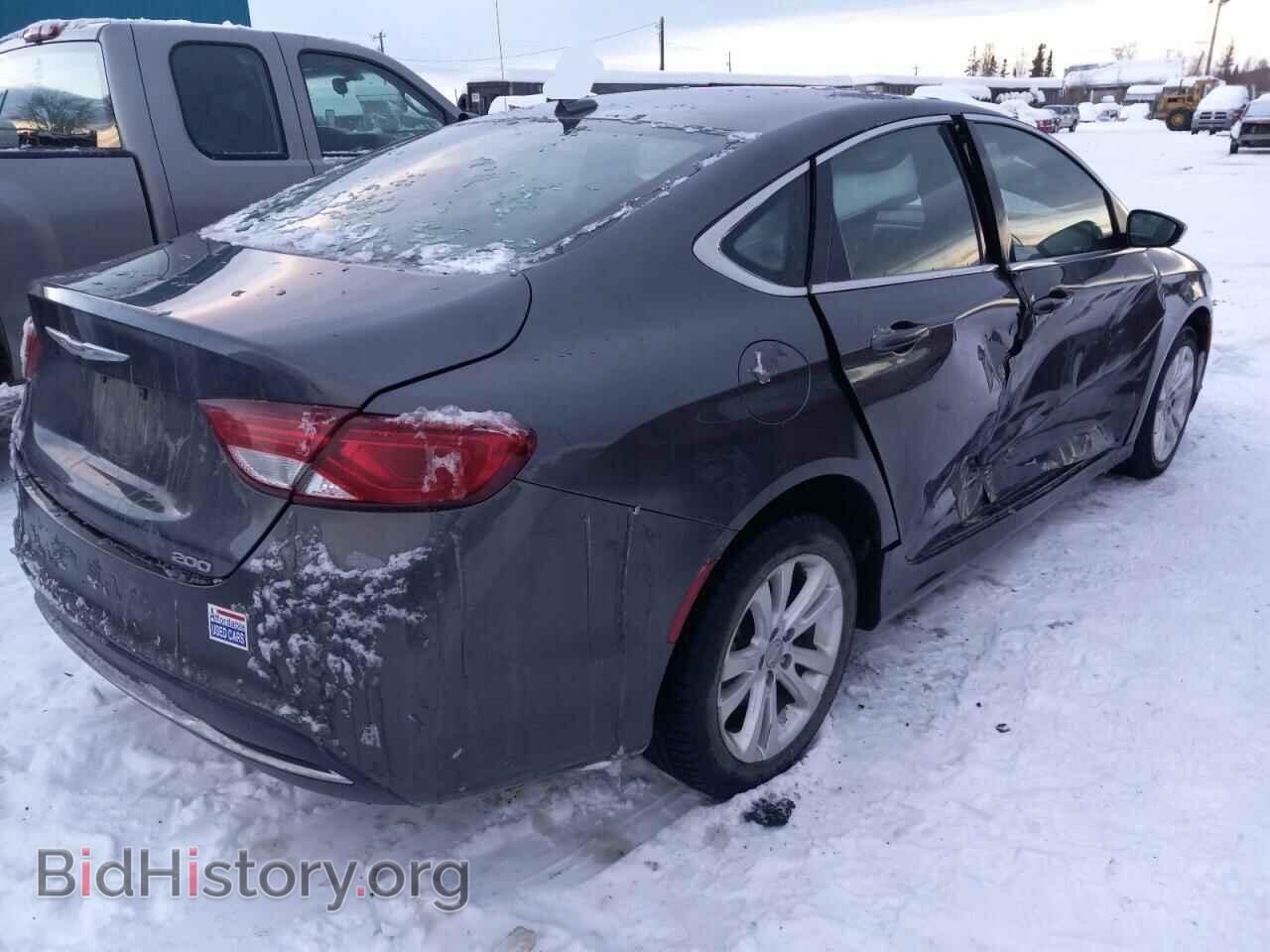 2015 CHRYSLER 200 - VIN: 1C3CCCAB1FN605084 - Фото 3