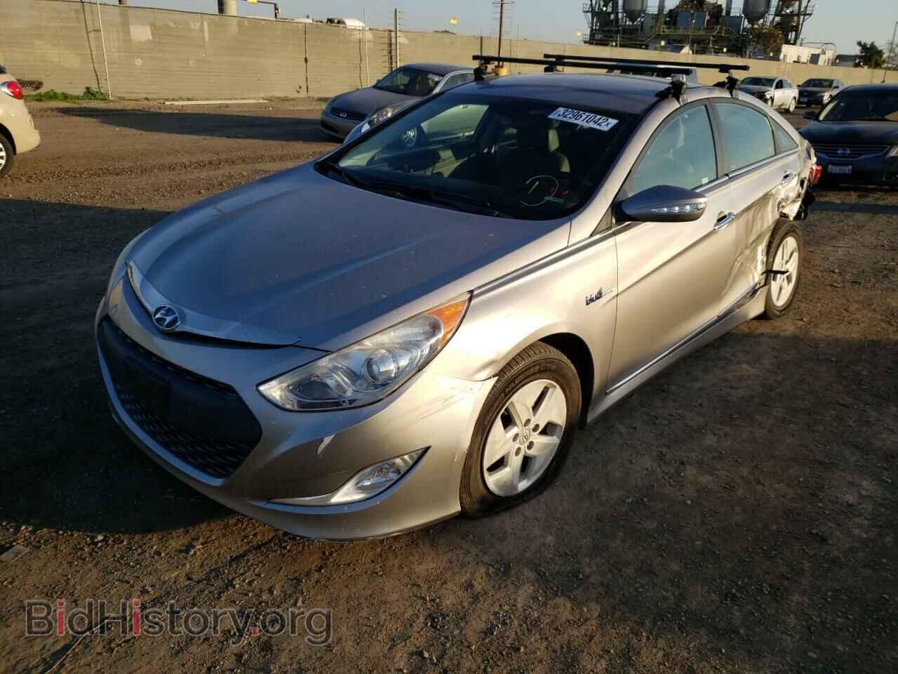 2012 HYUNDAI SONATA - VIN: KMHEC4A41CA021326 - Фото 2
