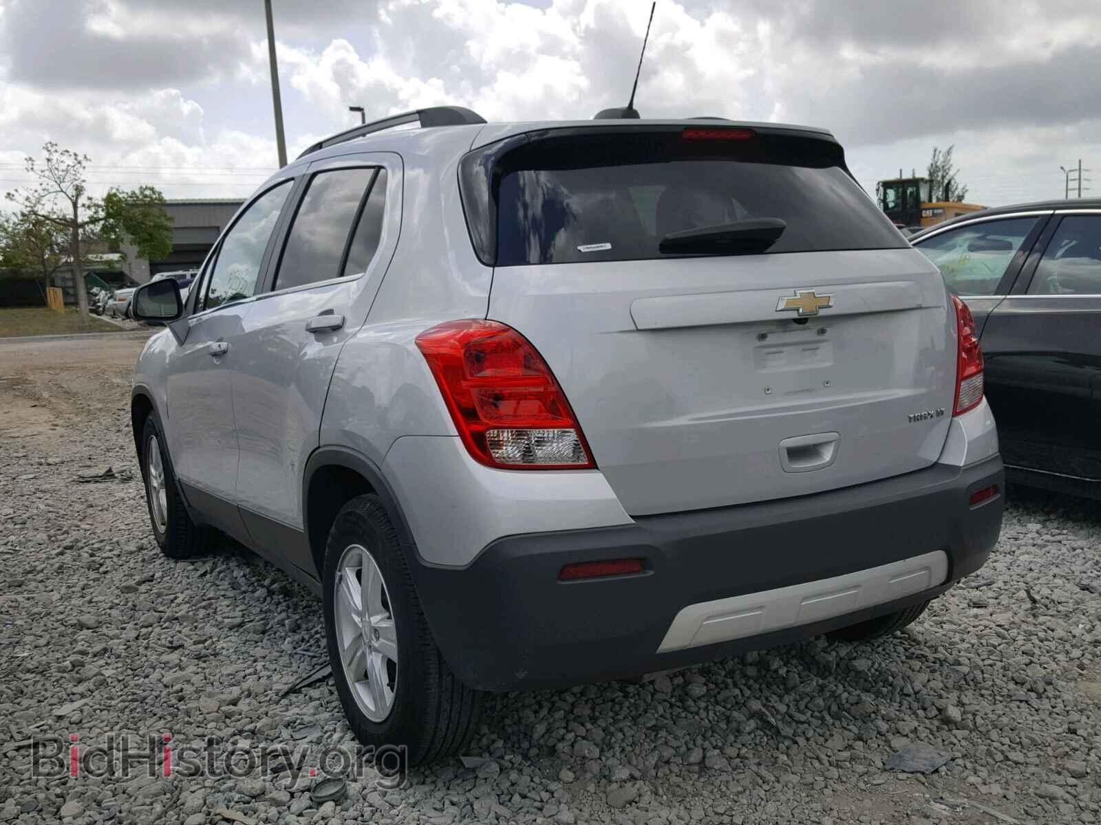 2016 CHEVROLET TRAX - VIN: 3GNCJLSB2GL185621 - Фото 3