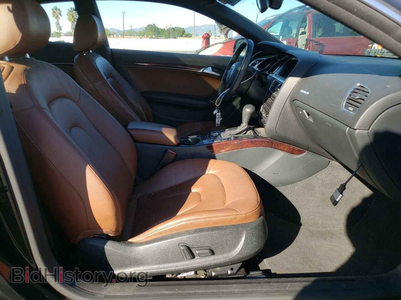 2012 AUDI A5 - VIN: WAULFAFR9CA000789 - Photo 5