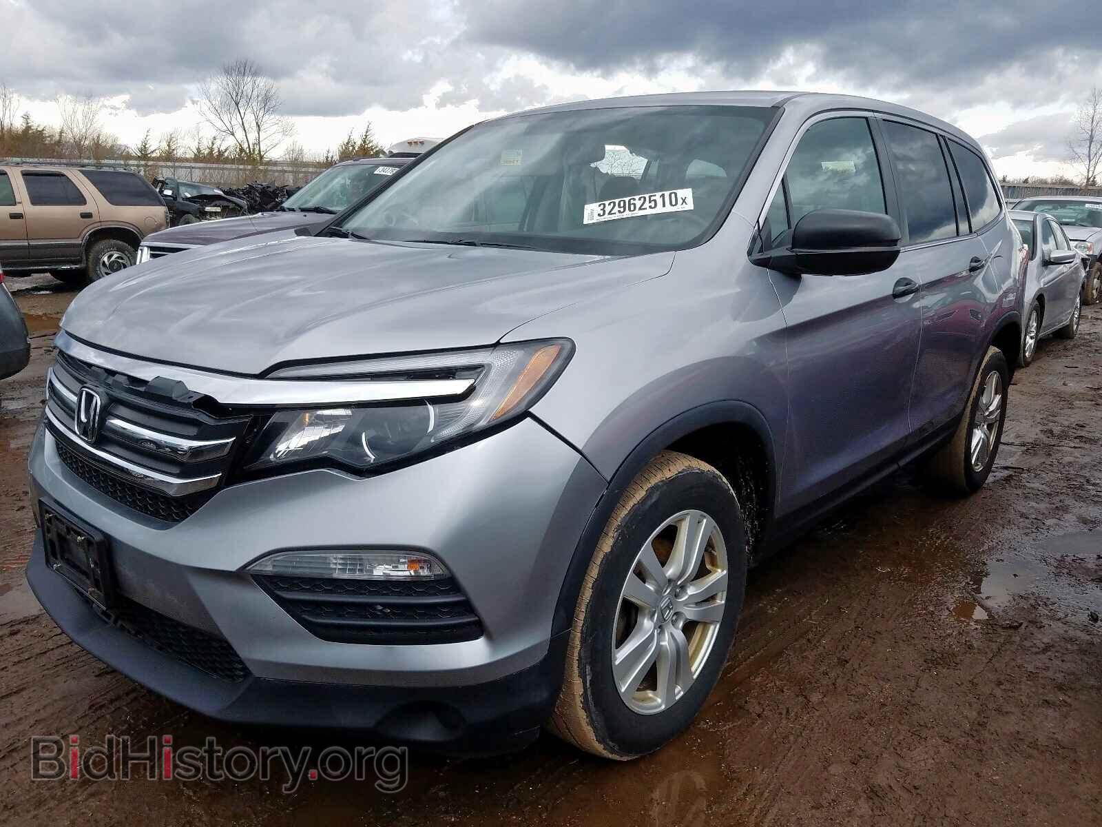 2017 HONDA PILOT - VIN: 5FNYF6H14HB000081 - Фото 2