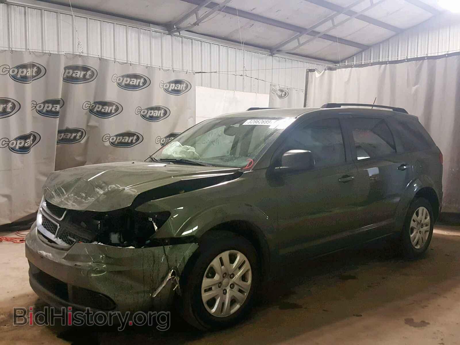 2017 DODGE JOURNEY SE - VIN: 3C4PDCAB0HT695423 - Фото 2