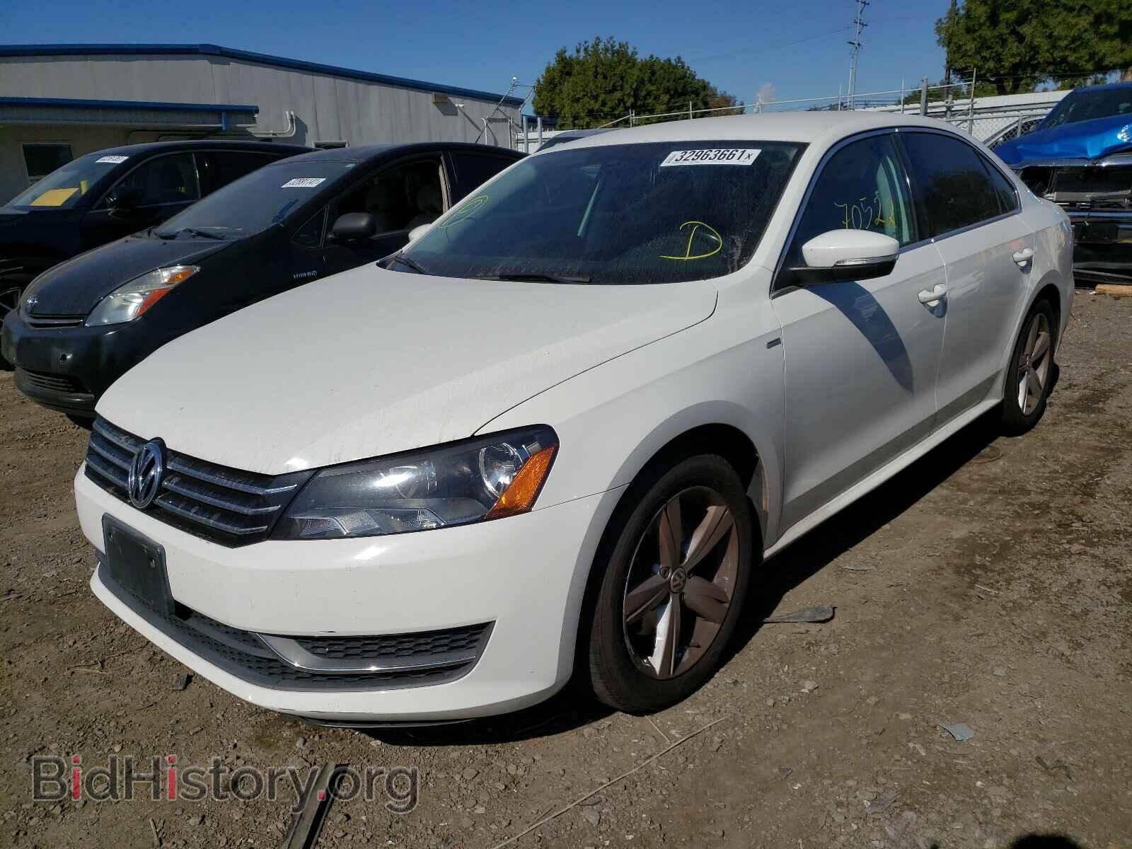 2014 VOLKSWAGEN PASSAT - VIN: 1VWAT7A30EC060974 - Фото 2