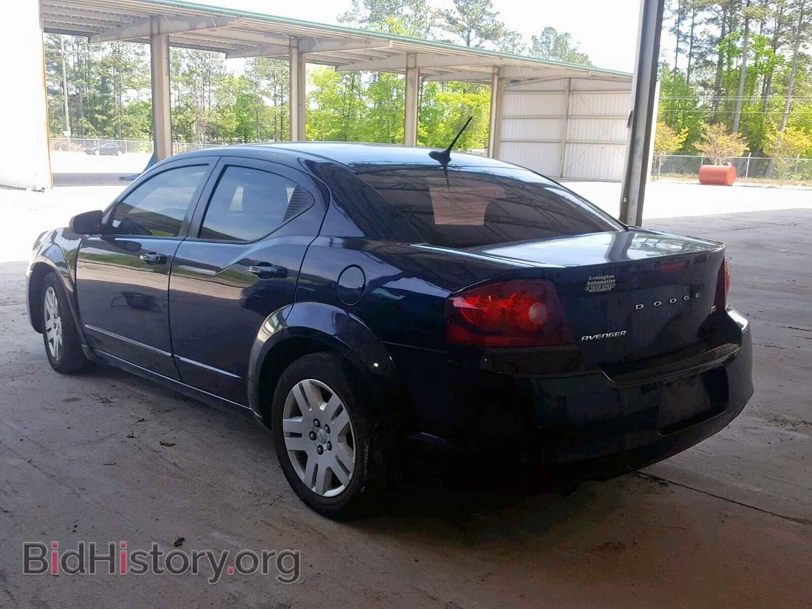 2012 DODGE AVENGER - VIN: 1C3CDZAG7CN258769 - Фото 3