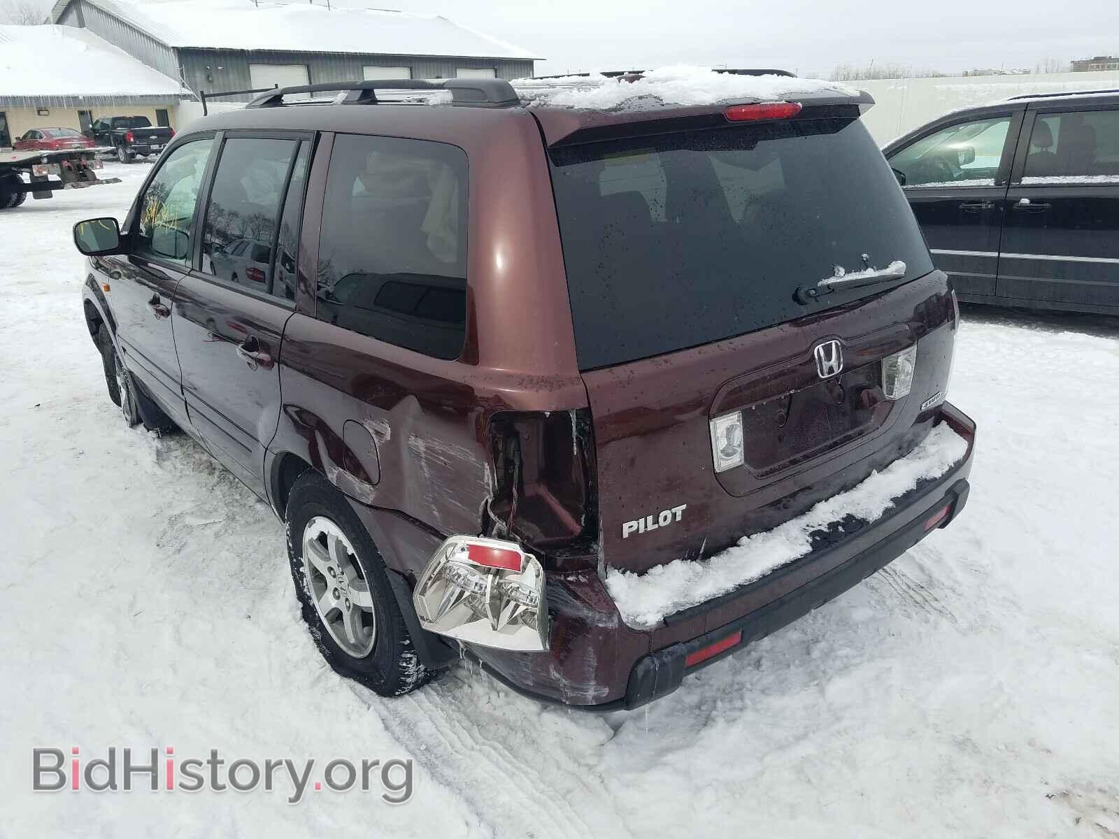 2008 HONDA PILOT - VIN: 5FNYF18768B022977 - Фото 3