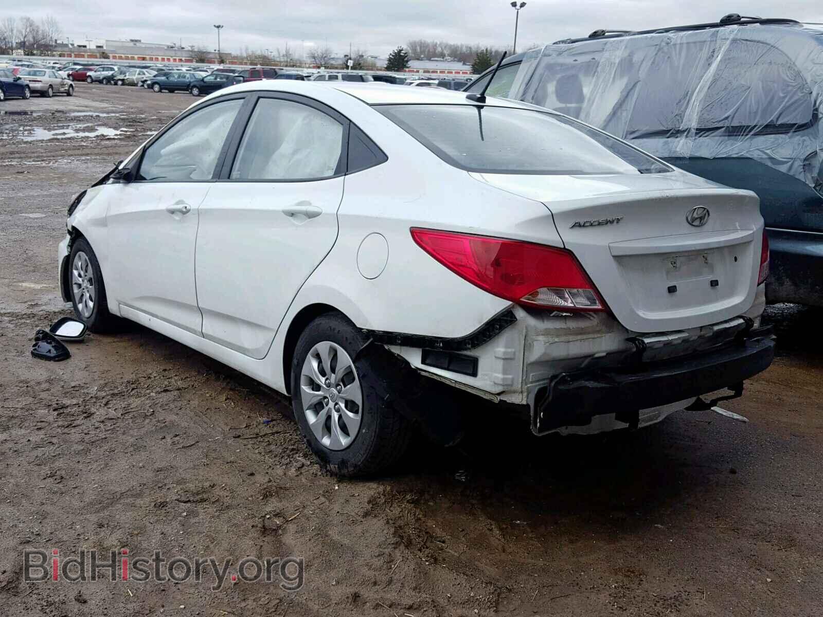 2016 HYUNDAI ACCENT - VIN: KMHCT4AEXGU979367 - Фото 3