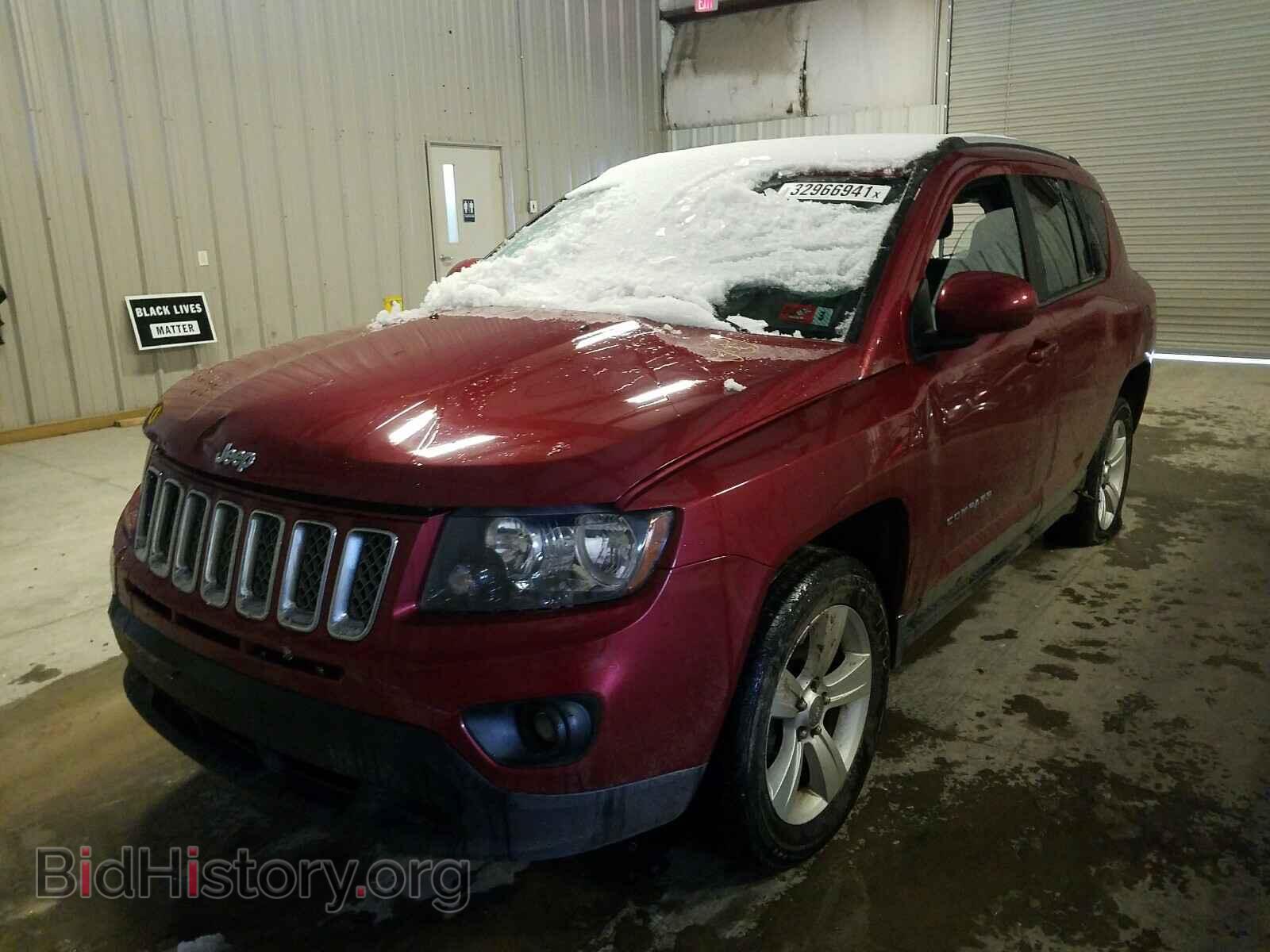 2016 JEEP COMPASS - VIN: 1C4NJDEB3GD778252 - Фото 2