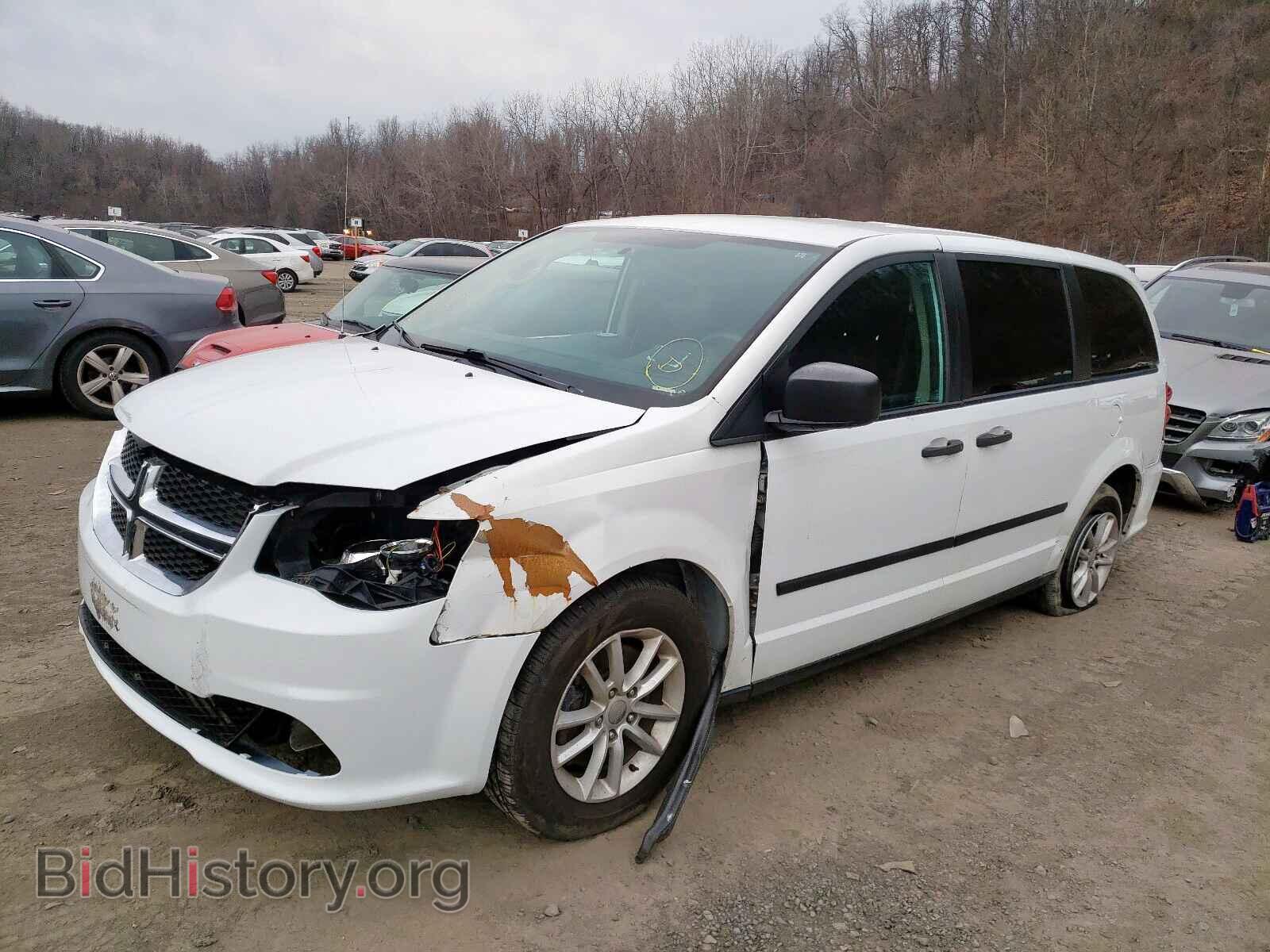 2014 DODGE CARAVAN - VIN: 2C4RDGBG8ER327855 - Фото 2