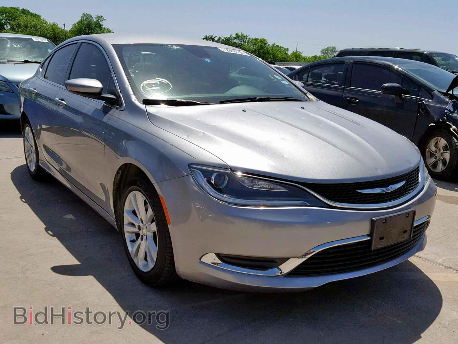 Photo 1C3CCCAB1GN170102 - CHRYSLER 200 2016