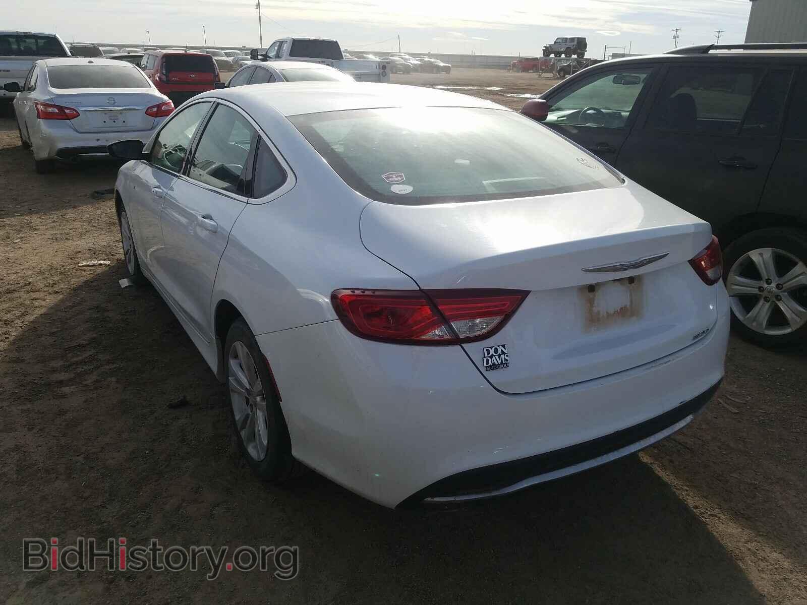 2016 CHRYSLER 200 - VIN: 1C3CCCAB2GN132927 - Фото 3