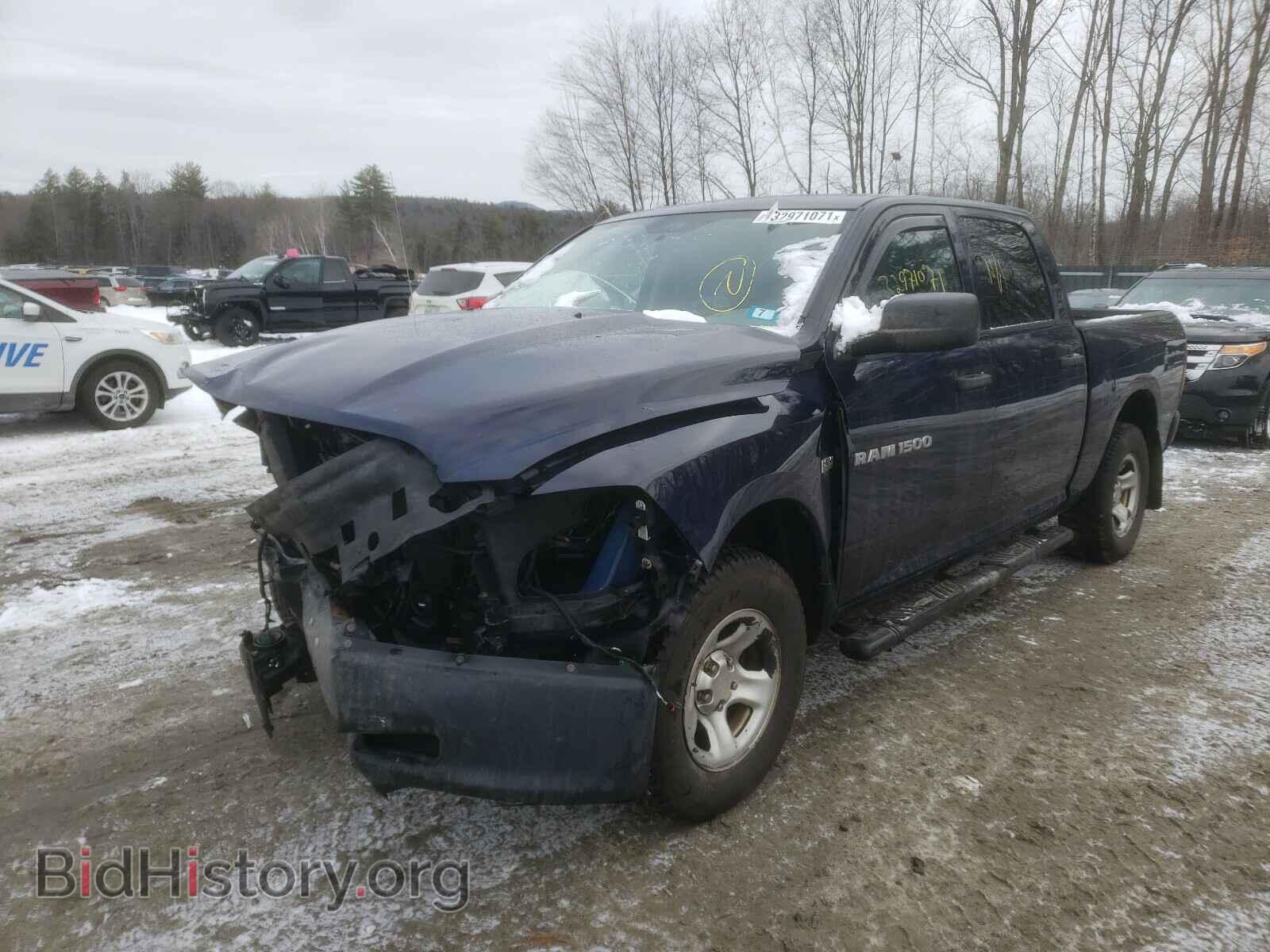 2012 DODGE RAM 1500 - VIN: 1C6RD7KT2CS308847 - Фото 2