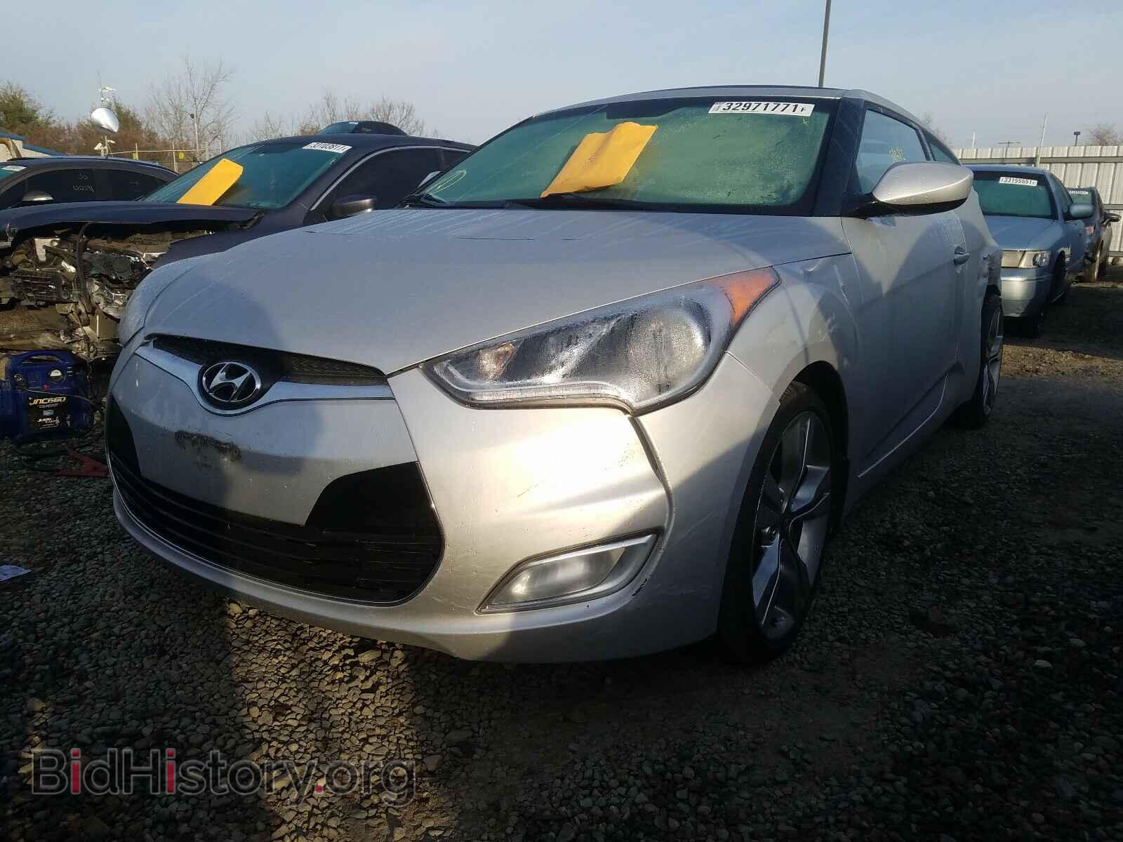 2012 HYUNDAI VELOSTER - VIN: KMHTC6AD6CU055988 - Фото 2