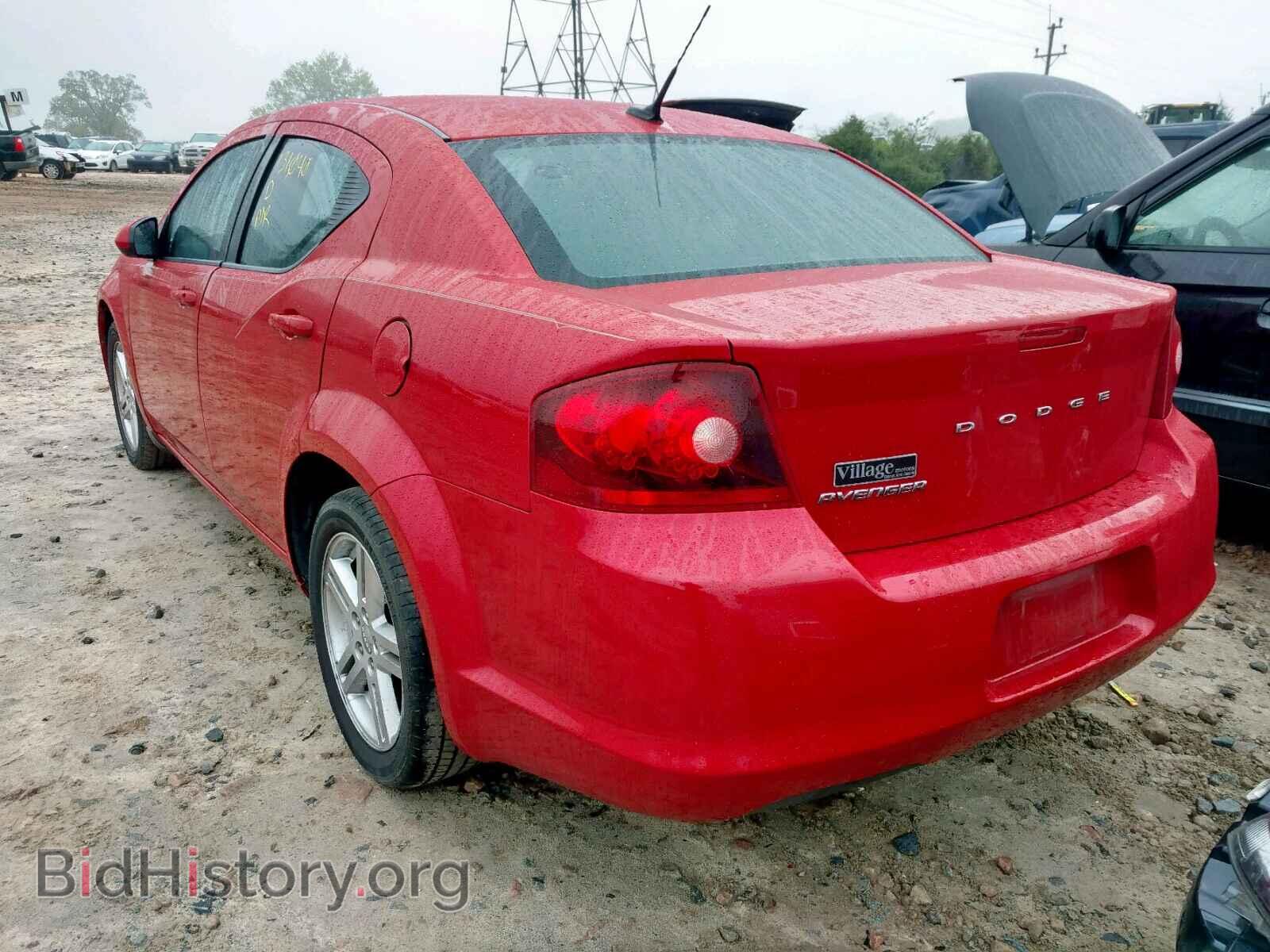 2011 DODGE AVENGER - VIN: 1B3BD1FB3BN526447 - Фото 3