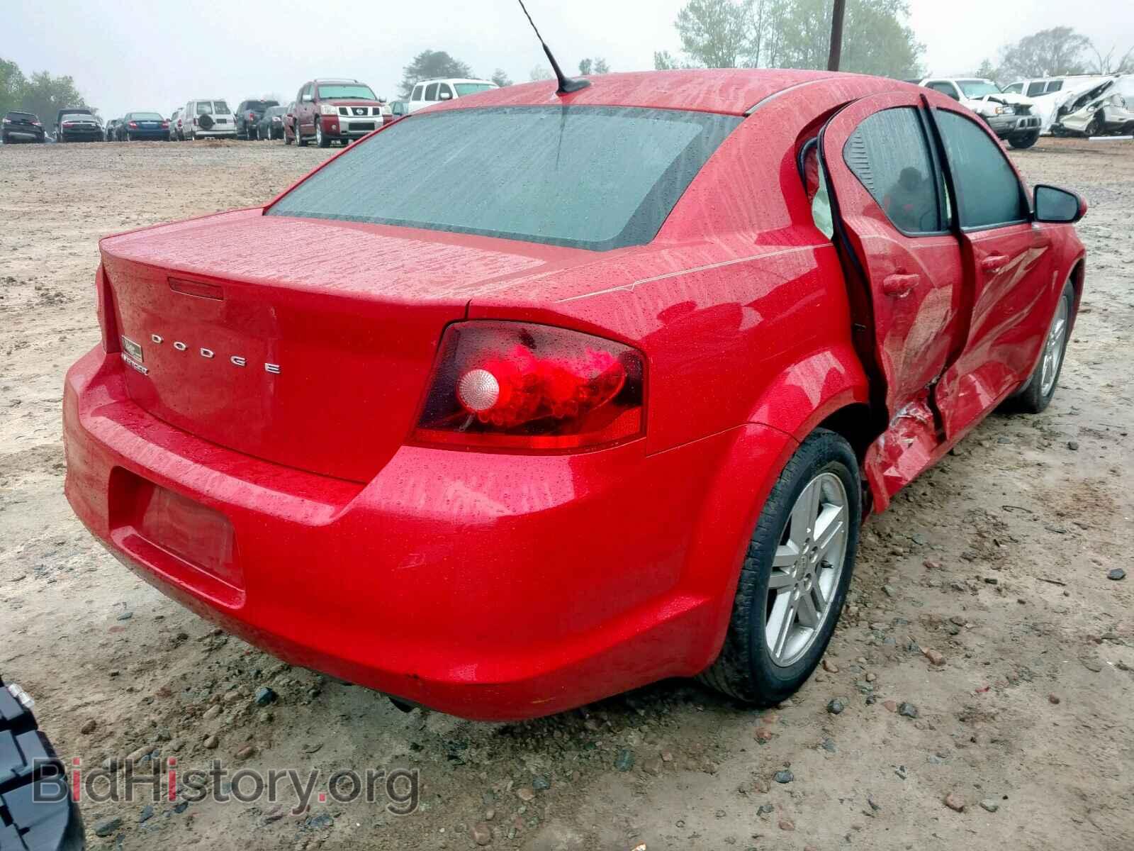 2011 DODGE AVENGER - VIN: 1B3BD1FB3BN526447 - Фото 4