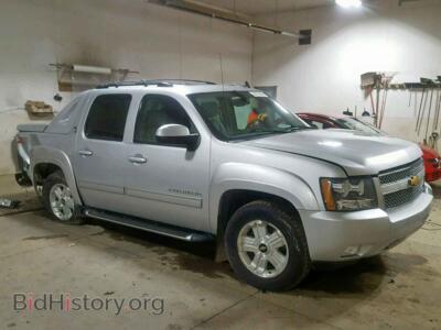 2013 Chevrolet AVALANCHE, silver — VIN 3GNTKFE73DG373817, Copart