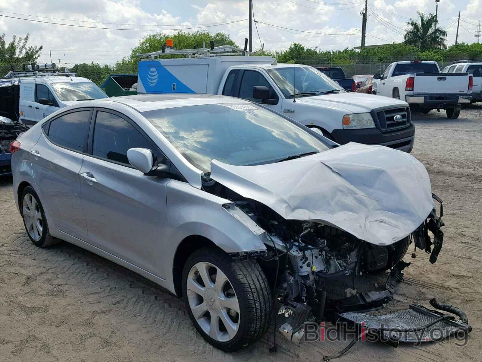 Photo KMHDH4AE7DU002897 - HYUNDAI ELANTRA 2013