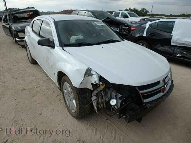 Фотография 1C3CDZAB2CN133599 - DODGE AVENGER 2012