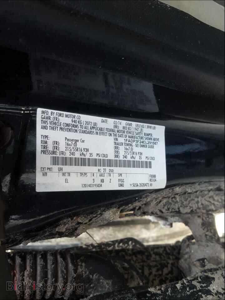 2014 FORD FOCUS - VIN: 1FADP3F24EL291587 - Photo 10