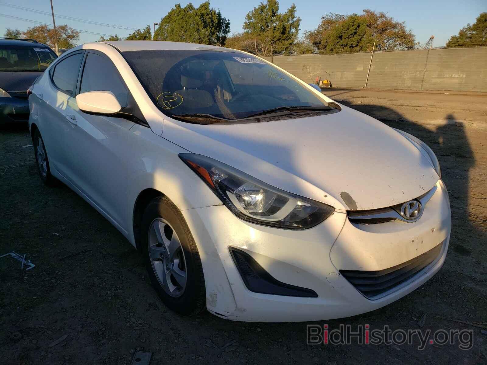 Photo 5NPDH4AE5EH528798 - HYUNDAI ELANTRA 2014