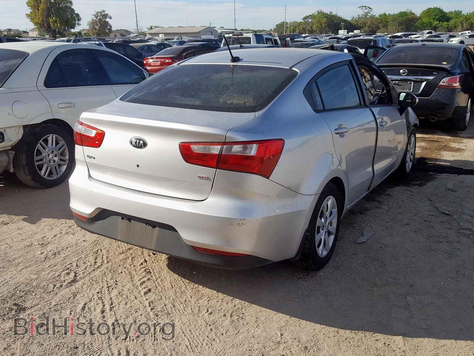 2016 KIA RIO - VIN: KNADM4A3XG6663618 - Фото 4