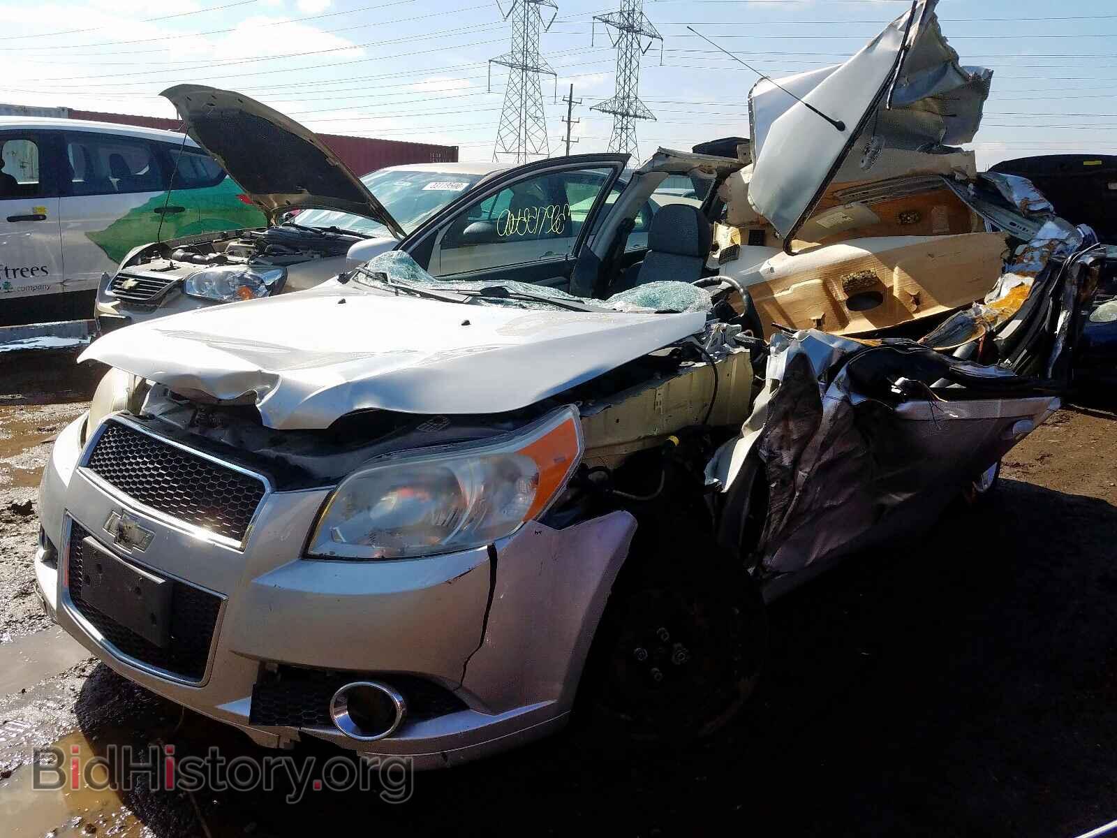 2009 CHEVROLET AVEO - VIN: KL1TG66E39B357728 - Фото 2