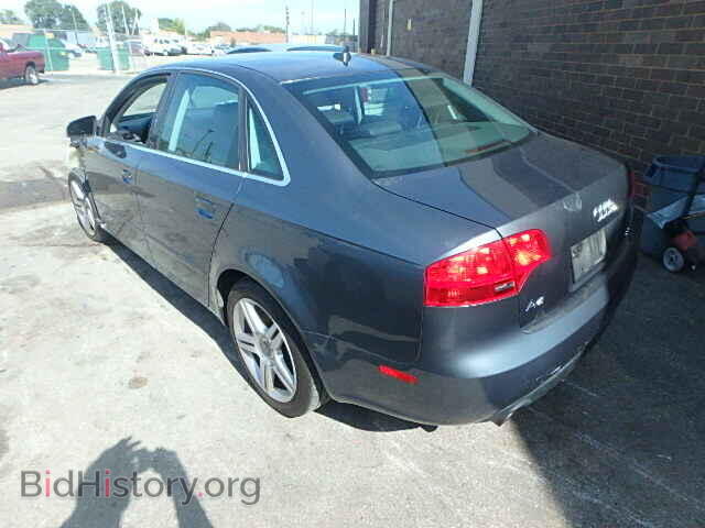 2007 AUDI A4 - VIN: WAUDF78E17A193947 - Фото 3